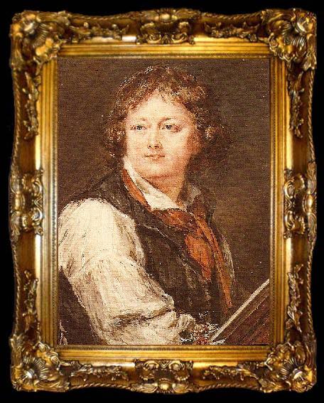 framed  HALL, Peter Adolf Self-portrait, ta009-2